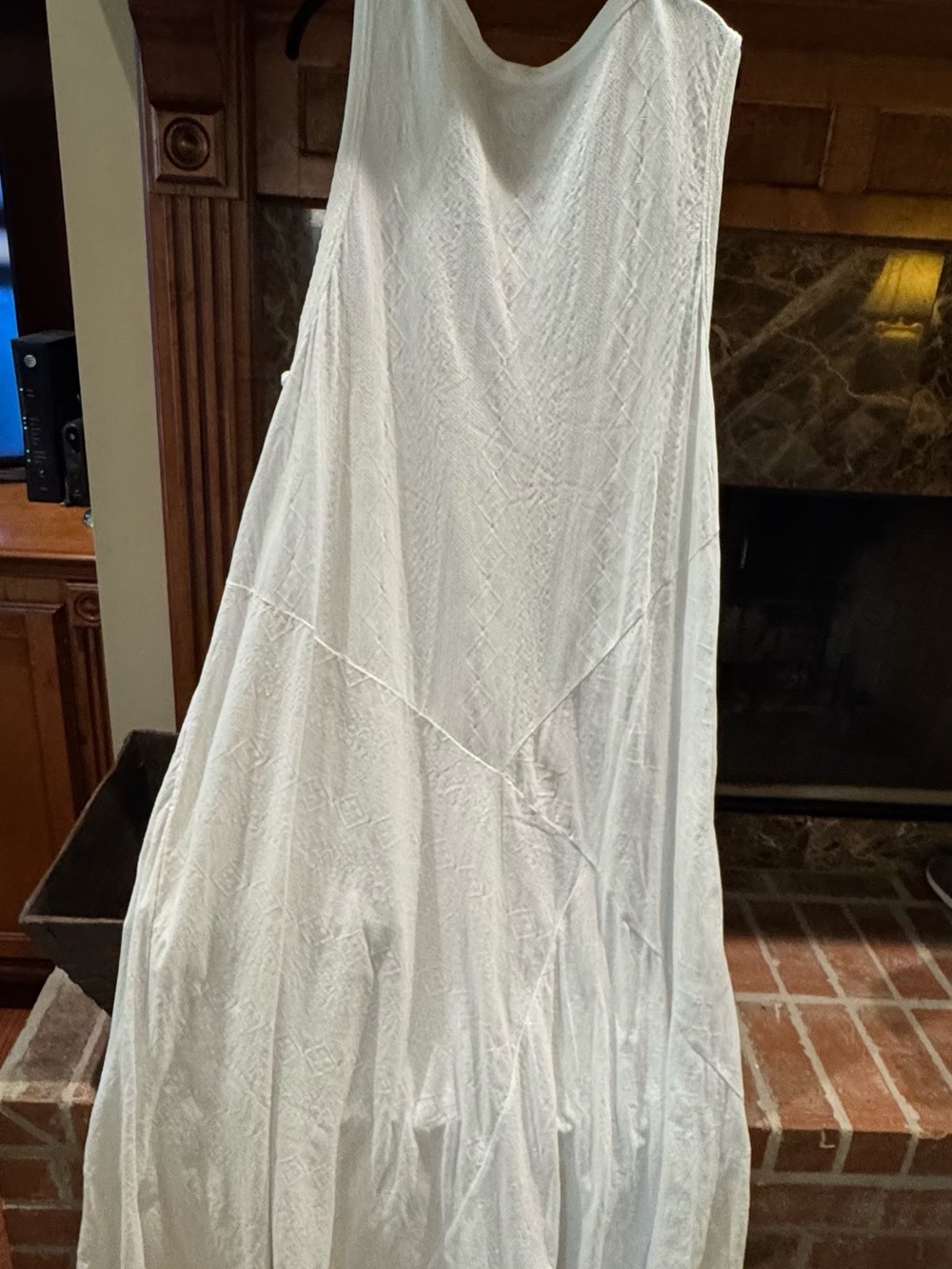 Soft Surroundings White Maxi Dress 3x
